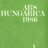Ars Hungarica 1986